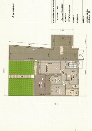 Mieszkania własnościowe/osiedle mieszkaniowe w domu 5-rodzinnym 52qm-106qm z wyższym standardem – Erdgeschoß