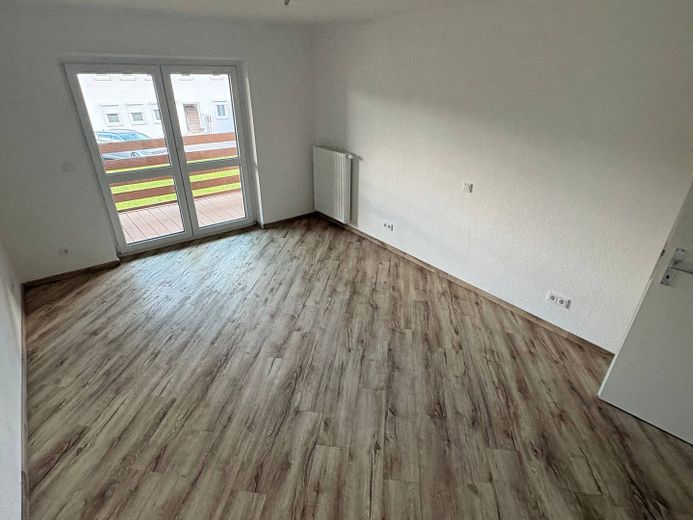 Lechbruck am See devletçe tanınan doğal dinlenme beldesinde geniş BALKONLU modern 2 odalı daire – Ansicht I: Schlafzimmer