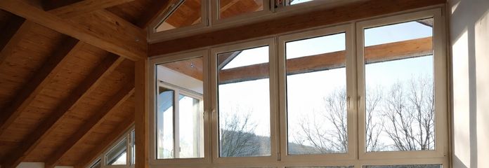 Wohnbereich + Fensterfront