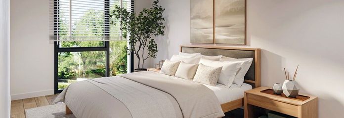 Mustervisualisierung Schlafzimmer
