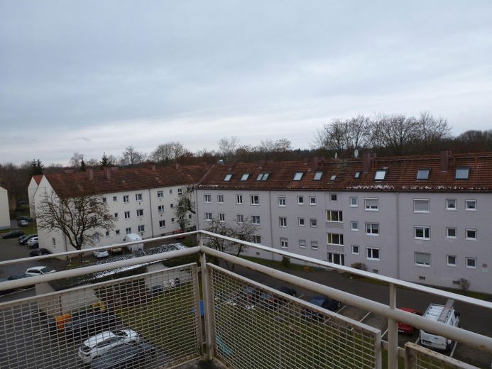 Blick vom Balkon (westwärts)