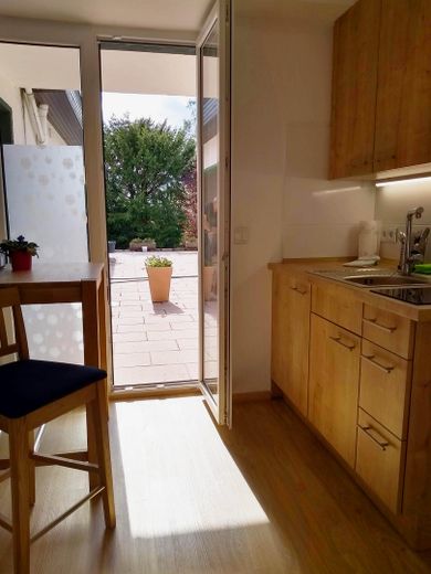 1,5 Zimmer, absolut ruhig in Bestlage von Lüdenscheid – Blick auf die Terrasse