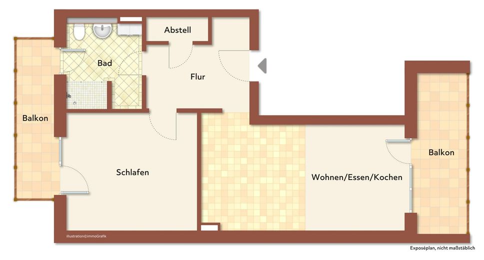 Anspruchsvoll. Urban. Individuell: Wohnen in Leipziger Bestlage - von 64 m2 bis 113 m2 – WE 6