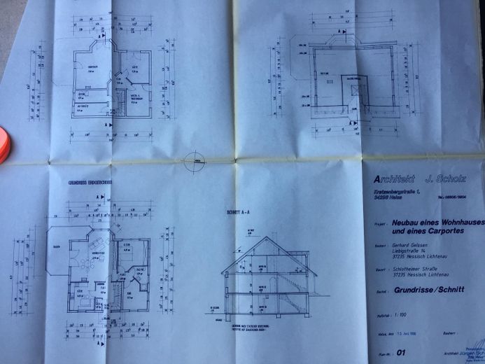 Grundriss und Schnitt