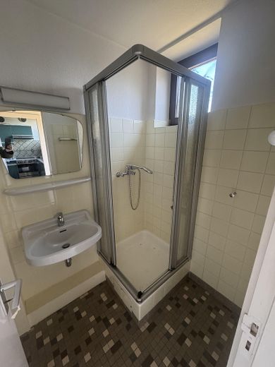 Bungalow w Reinbeku na końcu ślepej uliczki – Duschbad/Gästetoilette