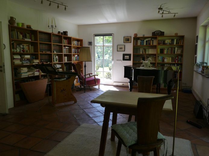 Casa forestale Metzelthin - abitare e lavorare nel Parco naturale dei laghi dell'Uckermark – Wohnzimmer