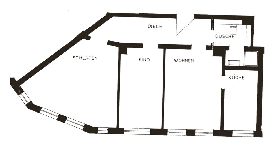 Bezugsfreier Gründerzeit-Altbau · Eckwohnung 3. OG · neue Holzfenster und Treppenhaus 2025 – Foto 12
