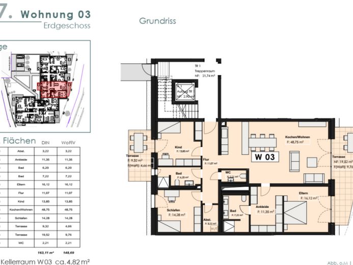 Großzügige Wohnung mit Garten im KFW 40 Energiesparhaus Trier mit Top Verkehranbindung Luxemburg – Foto 1