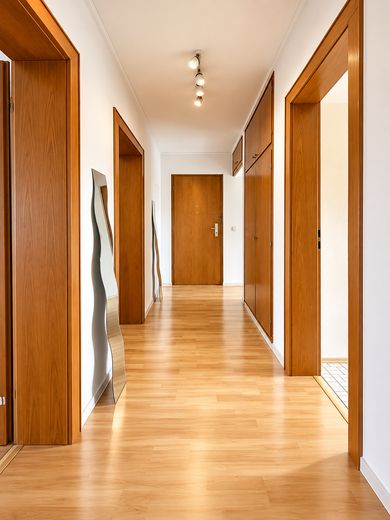 Provisionsfrei mit Stellplatz - Renovierte Wohnung mit Blick ins Grüne – Flur