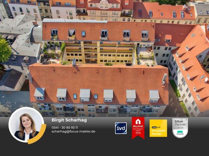 Przestronne i ciche 2-pokojowe mieszkanie z dwoma balkonami w centralnej lokalizacji hallskiej starówki ! – Foto 1