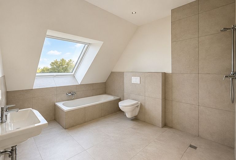 Moderne Neubau-Doppelhaushälfte mit Garten & Studio in Bad Lippspringe – Foto 11
