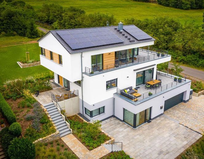 Beispiel eines BW- Hanghauses 