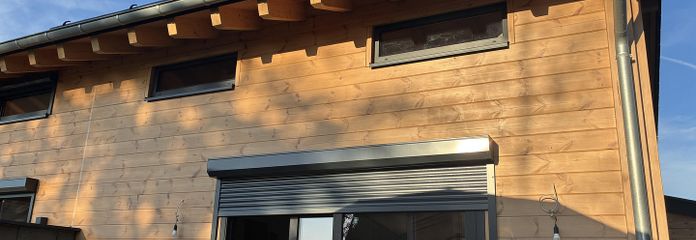 Rückansicht Schiebetür