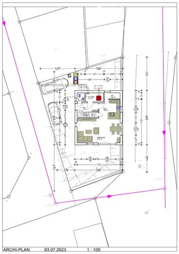Haus Rohbau Neubau mit Baugenehmigung, Mietkauf möglich – Erdgeschoß