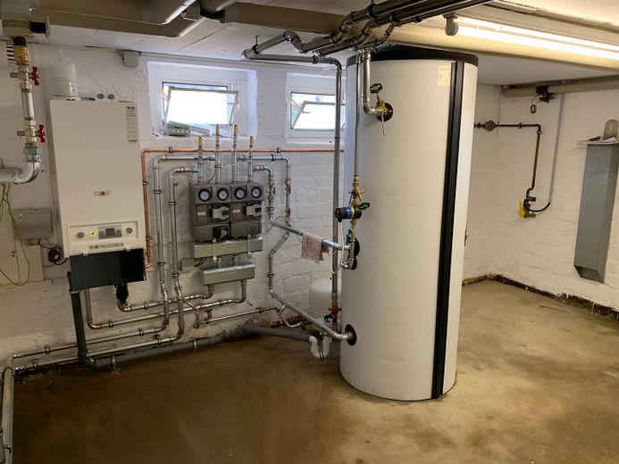 Keller -Heizungsraum