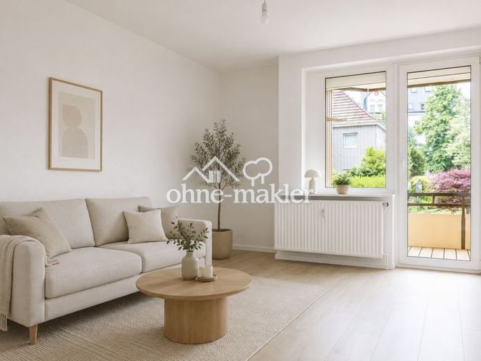Zentral, hell und gut angebunden – attraktive 3-Zimmer-Wohnung- provisionsfrei – Foto 1