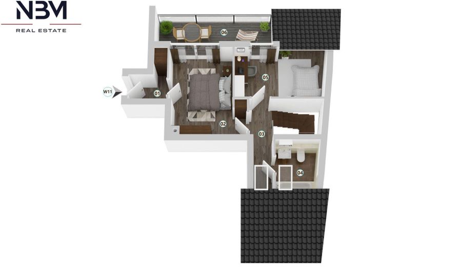 Grundriss DG