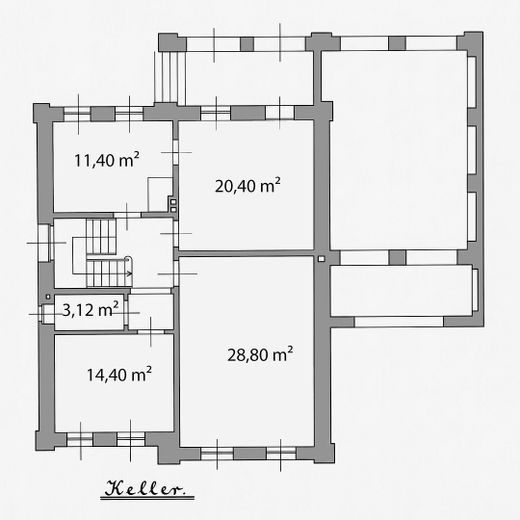 Grundriss Keller