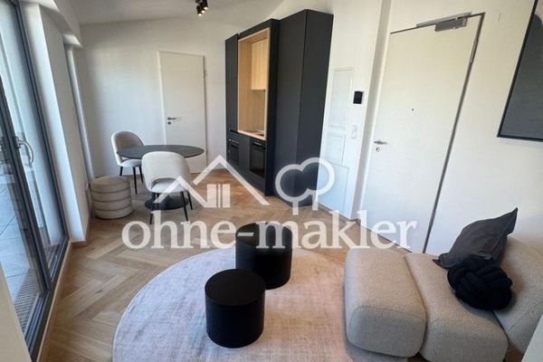 voll möbliert und mit echtem Penthouse-Flair - 2-Zimmer-Mietwohnung Allach-Untermenzing