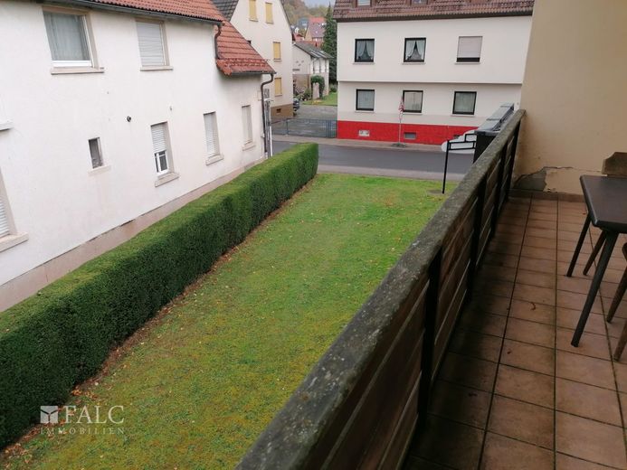 Blick vom Fremdenzimmer