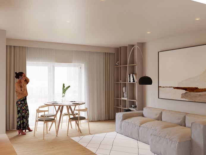 Visualisierung Wohnzimmer