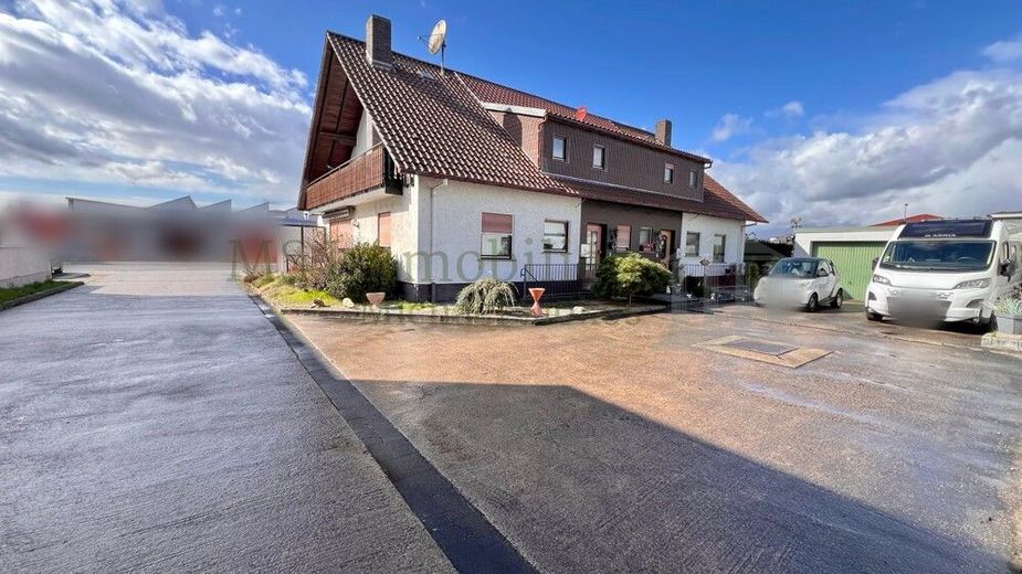 *** Doppelhaushälfte mit Potenzial in Lampertheim *** – Hausansicht 2