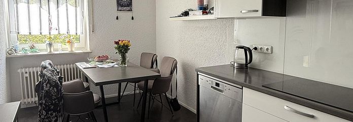 Essbereich in der Küche