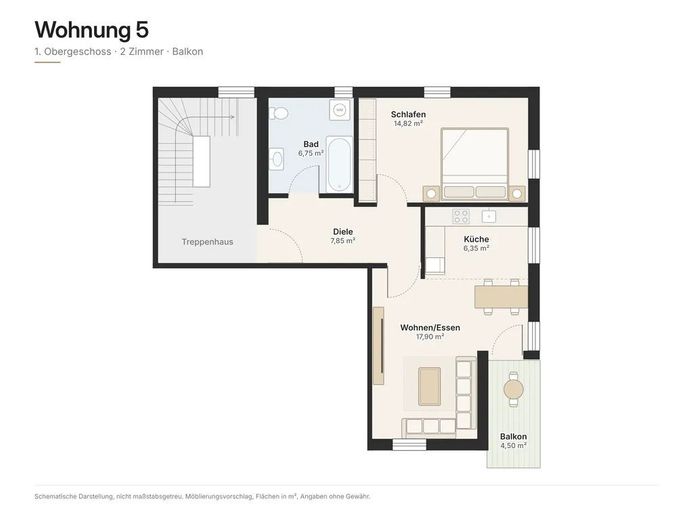 Neubau-Erstbezug: 2-Zimmer-Wohnung Nürnberg-Eibach – Foto 2