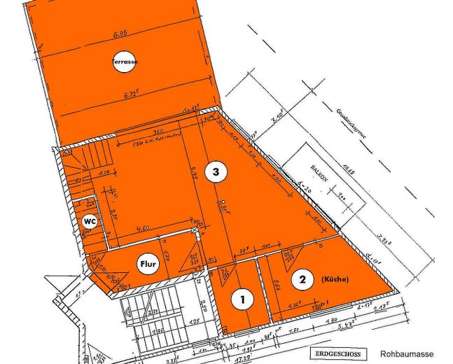 Grundriss Erdgeschoß
