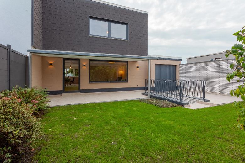 Rückansicht des Hauses