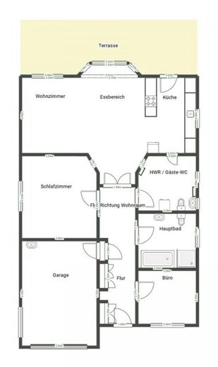 Grundriss Erdgeschoss