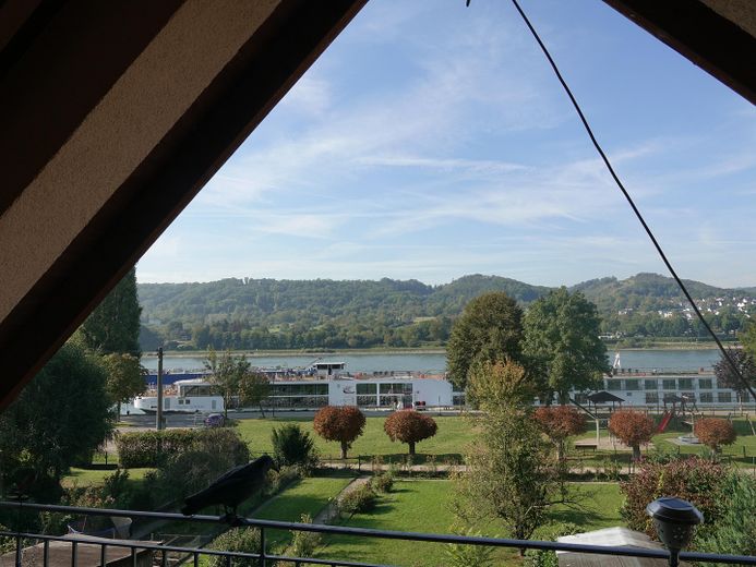 Unverbaubarer Rheinblick