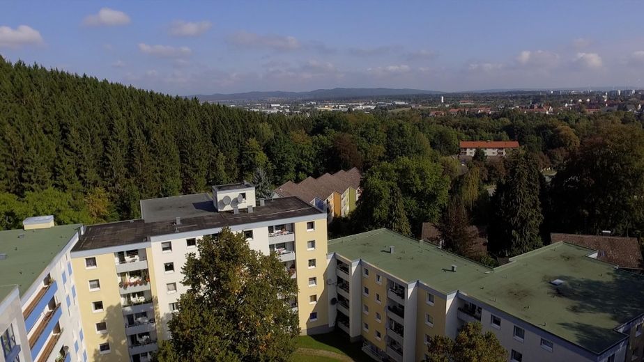 Wohnen im Grünen 4-Zimmer-Wohnung in Goslar – Außenansicht