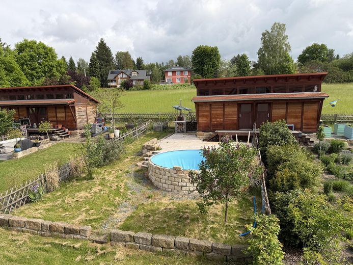 Blick in Garten