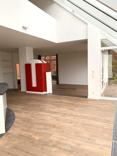 Wohnbereich ohne Möbel