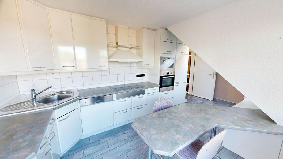 Exklusive Maisonette-Wohnung mit großer Dachterrasse – Küche