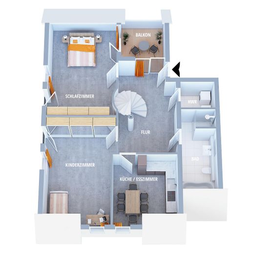 3D Grundriss 2.OG