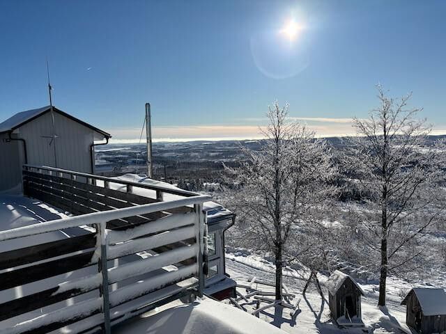 Blick von der Dachterrasse