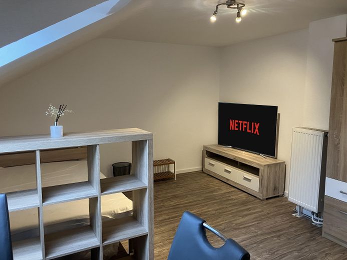 Möbliertes Wohnzimmer