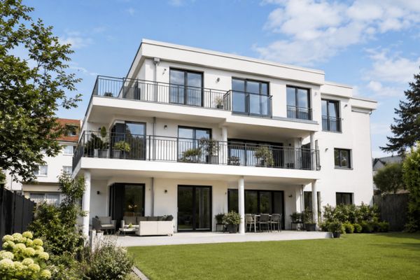 Nuova costruzione e qualità della vita: appartamento al piano terra di prima classe con giardino privato a Rodenkirchen