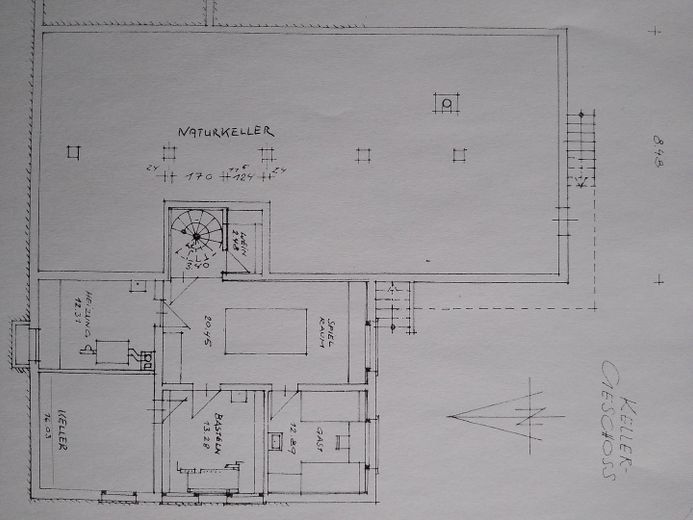 Grundriss Untergeschoss