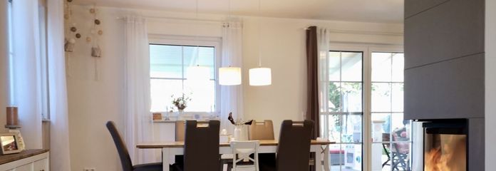 Blick ins Esszimmer