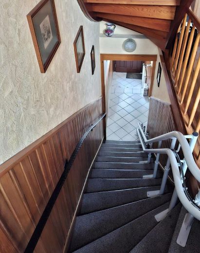 Treppe zur 1.Etage