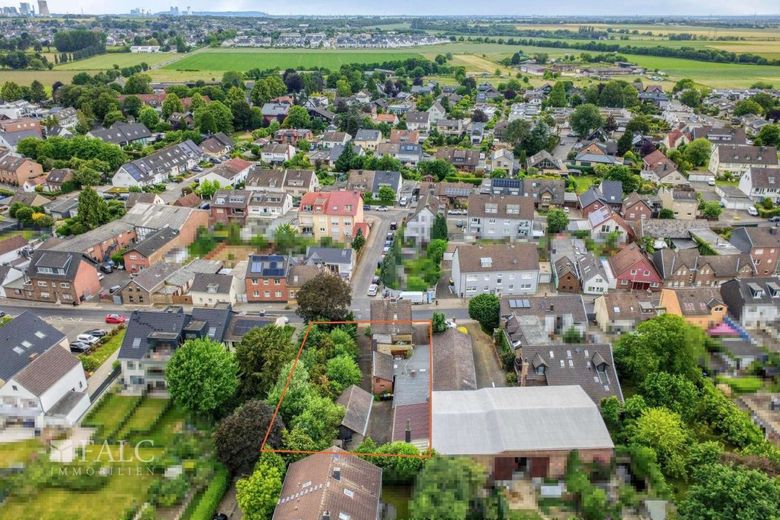 Projektgrundstück in Pulheim-Dansweiler - Wohnen im Grünen, Köln ganz nah – Hintere Ansicht