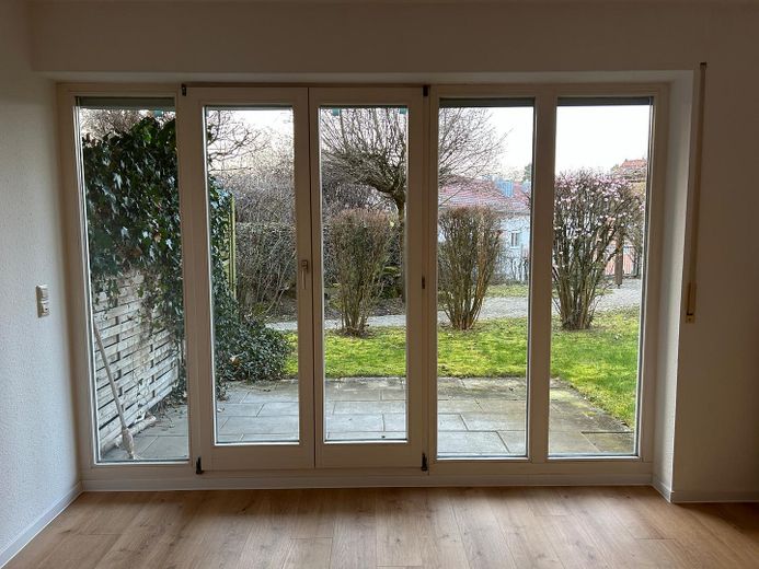 Blick auf die Terrasse