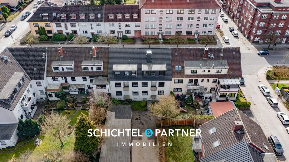Lehe | Gepflegte 2-Zimmer-Wohnung mit Balkon in guter Lage &amp; Anbindung – S&amp;P | Außenansicht