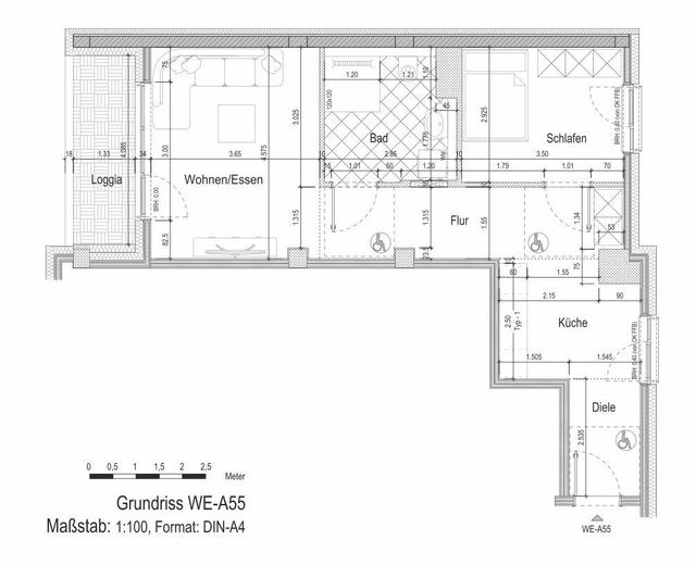 Nieuw 1A-locatie!! 2-kamerappartement met keuken, volledig gemeubileerd - direct S-Bahn – Foto 8