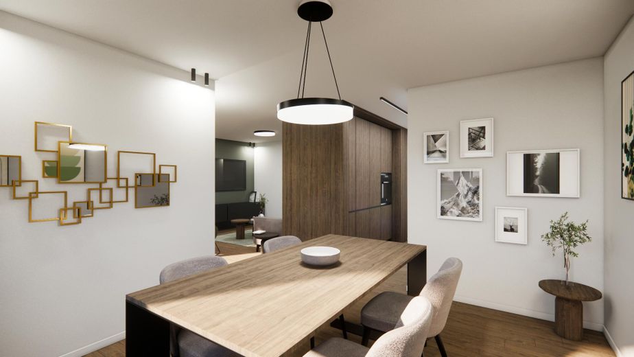 Wohnung 3 - Küche/Essbereich