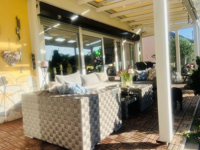 Terasse an der Wohnküche 