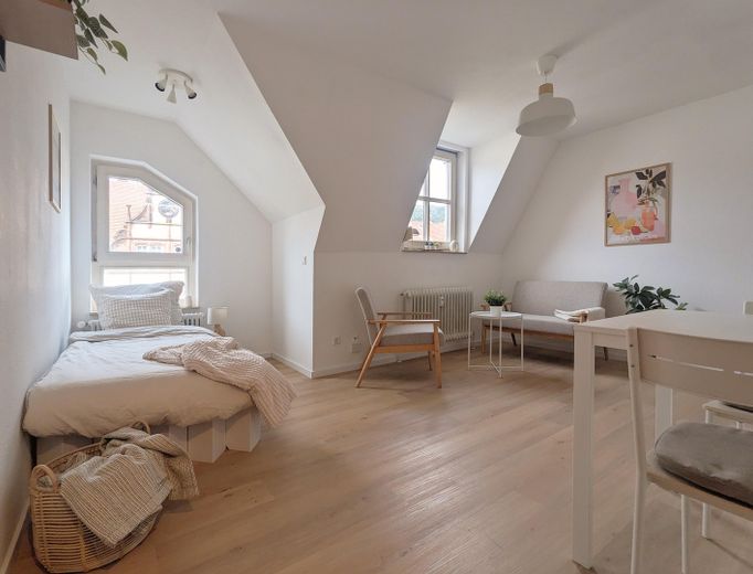 Wohnen in Bestlage: Renovierte & möblierte 1-Zimmer-Wohnung in Heidelberg-Weststadt – Foto 4